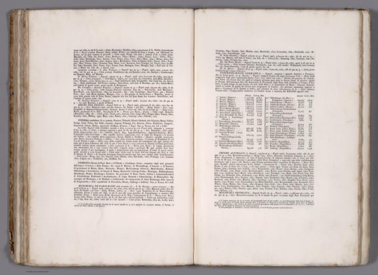 Text: (Continues) Illustrazioni : Alle tavole di Geografia Statistica ... della XXXIII-LVIII