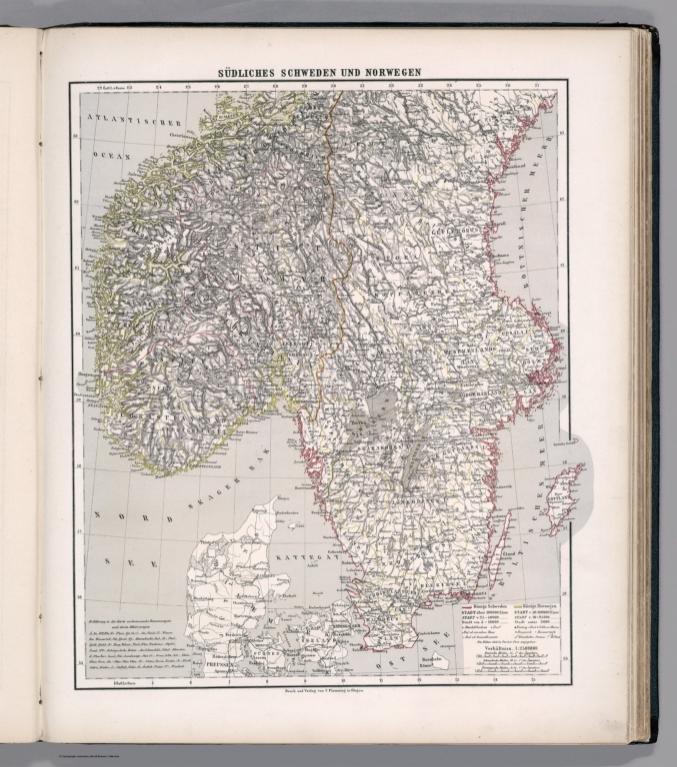 Sudliches Schweden und Norwegen