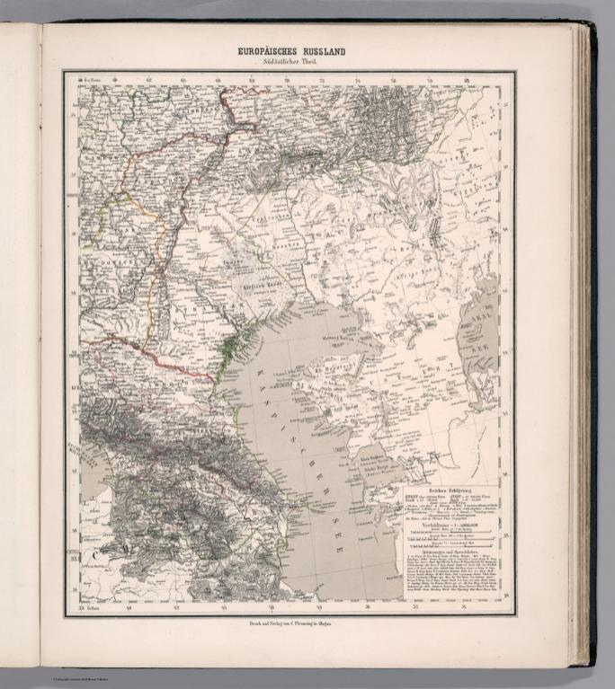Europaisches Russland : Sudostlicher Theil