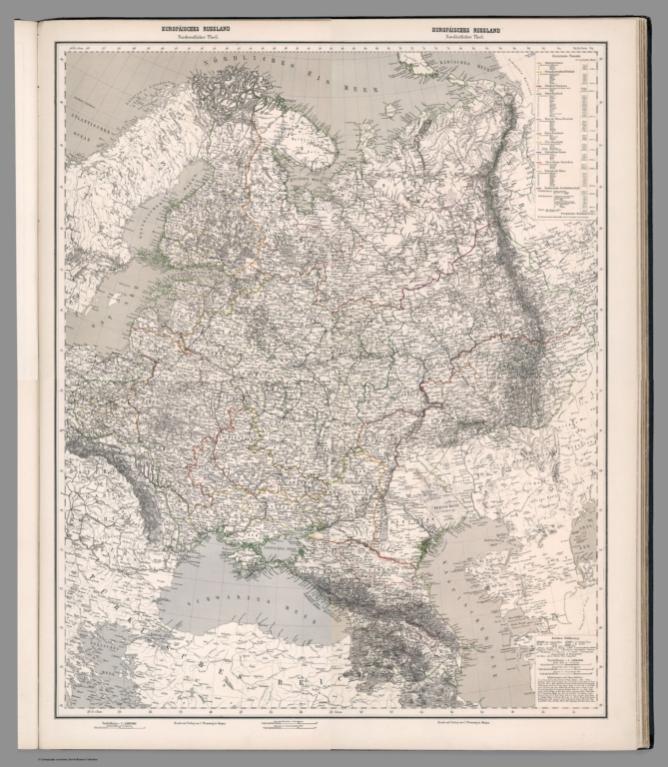 Composite map: Europaisches Russland