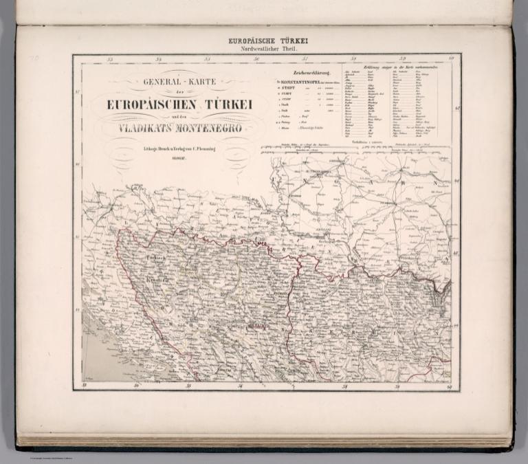 General-Karte der Europaischen Turkei : Nordwestlicher Theil