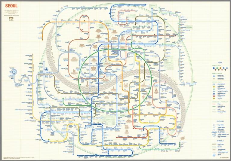 Seoul Railway system/ December 2016