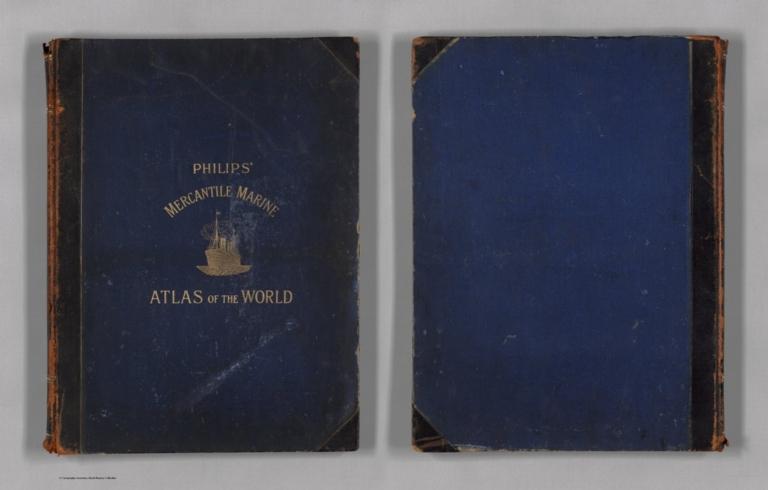 Covers: Philips' Mercantile Marine Atlas of The World