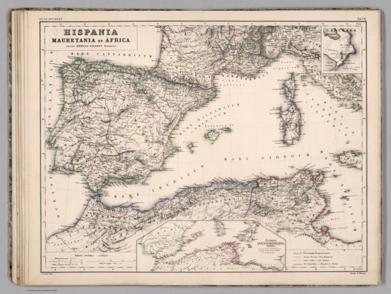 Tab. VIII. Hispania, Mauretania et Africa