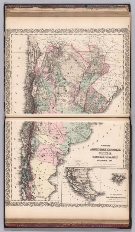 Argentine Republic, Chile, Uruguay, Paraguay, Patagonia, etc.