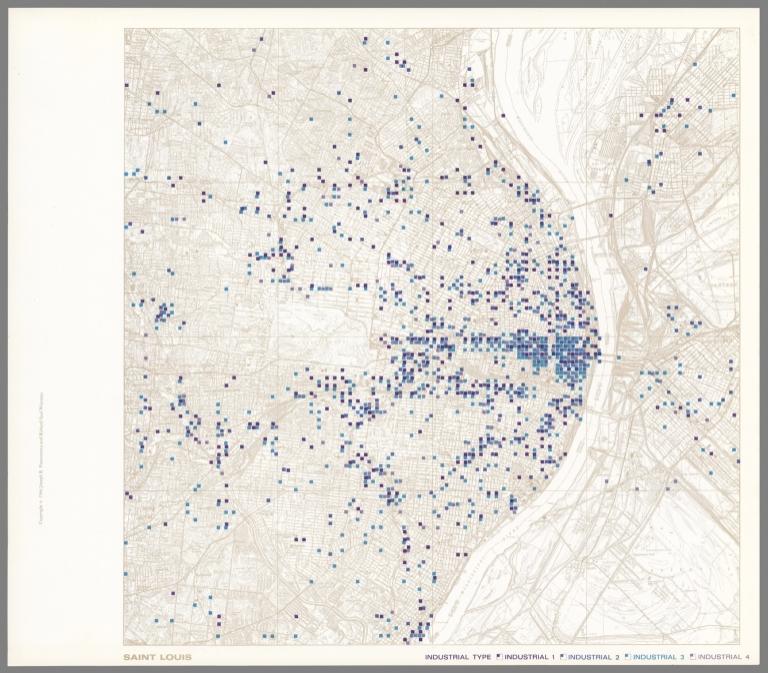 Saint Louis. Industrial Types 1 - 4.