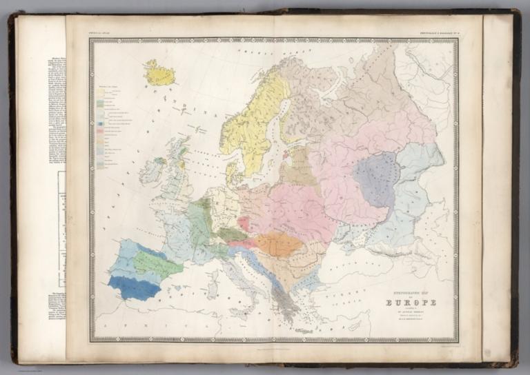 Ethnographic Map of Europe.