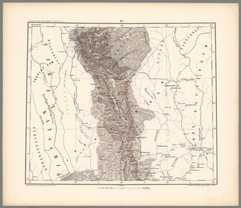 B. V: Geographical map. Prov. Yunnan