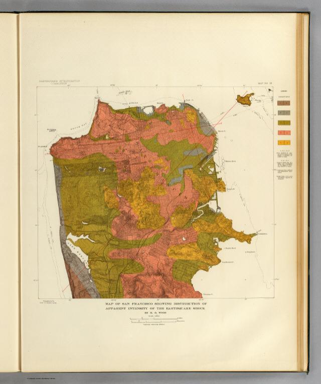 San Francisco intensity of earthquake.