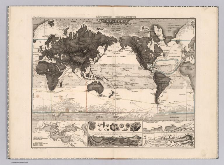 Exposition geographique VIII Tableau : Geographie, physique du Globe