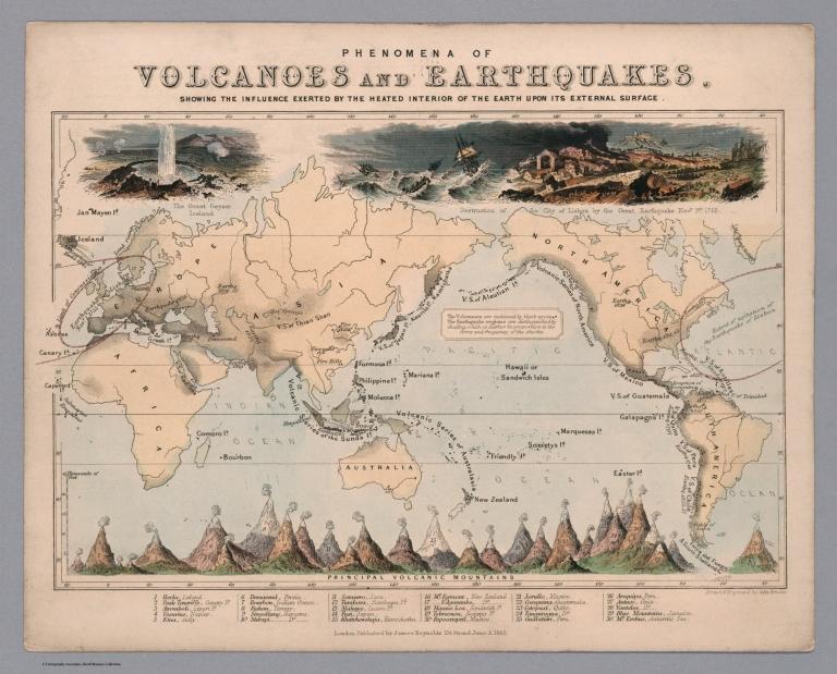 Phenomena of Volcanoes and Earthquakes