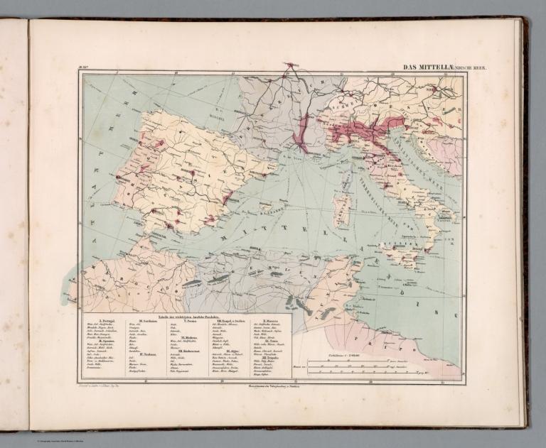 Bl. XIa. Das Mittellaendische Meer