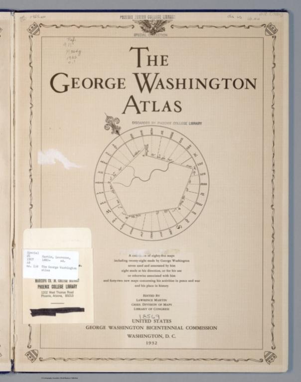 Title Page: George Washington Atlas