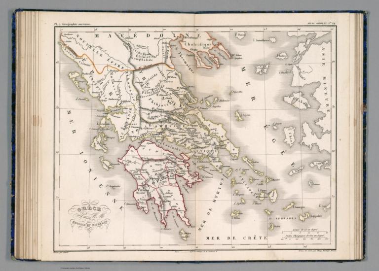 Grece. Pl. 7. Geographie ancienne