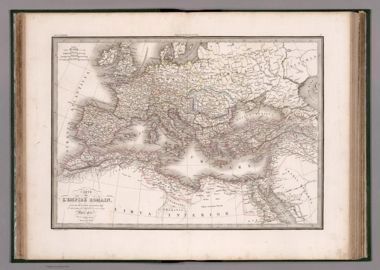 Carte de l'Empire Romain