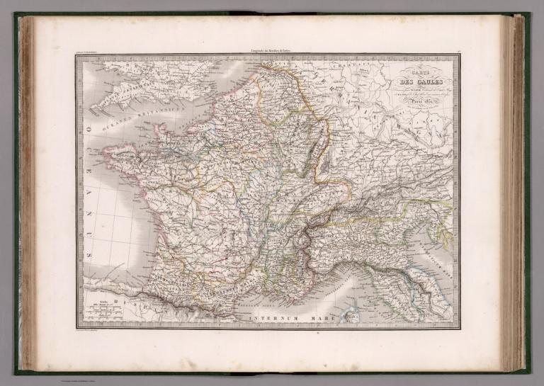 Carte des Gaules