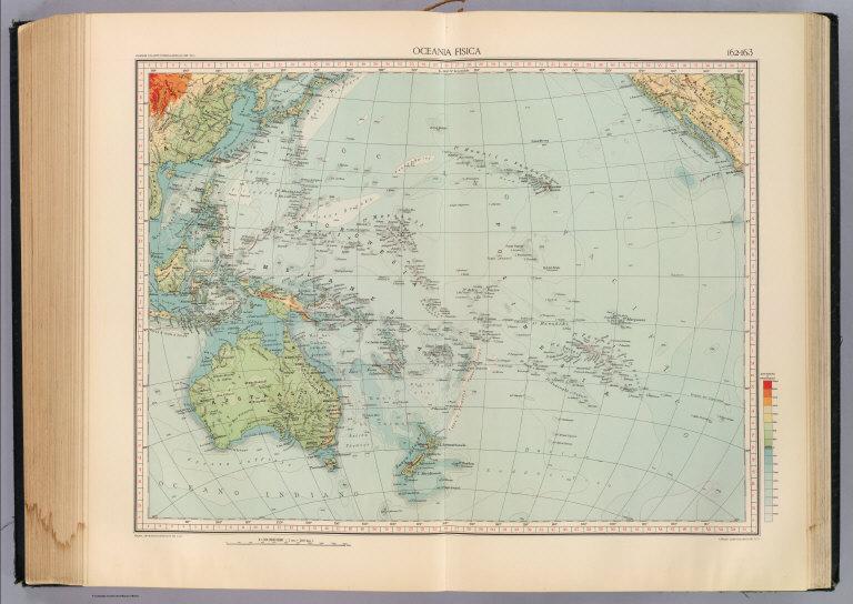162-63. Oceania fisica.