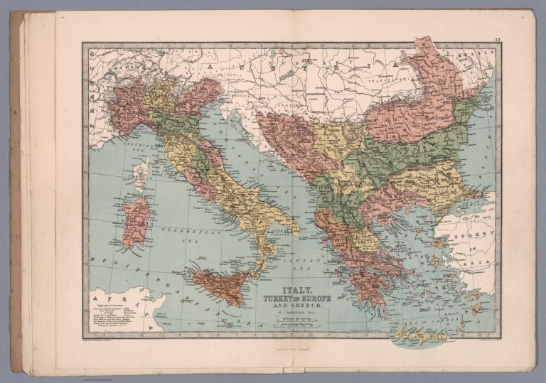 Italy, Turkey in Europe, and Greece