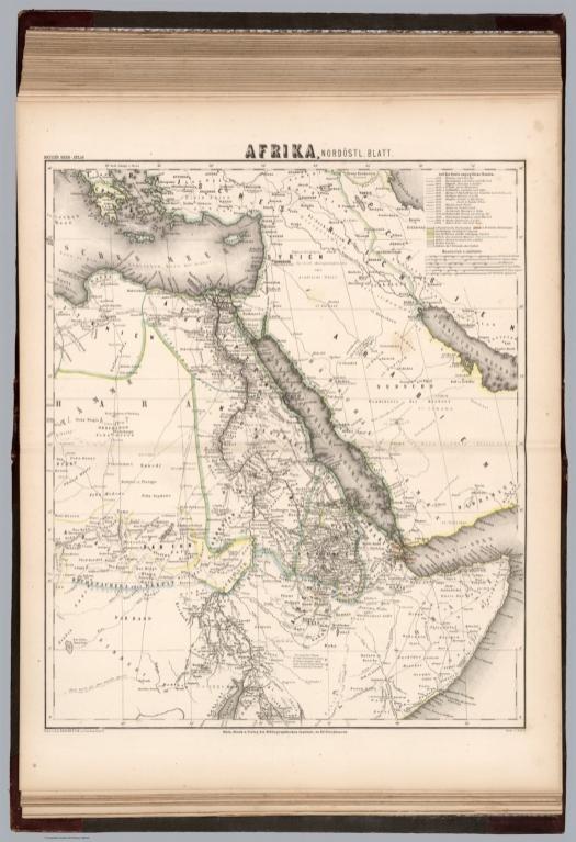 Afrika, Nordostl. Blatt.