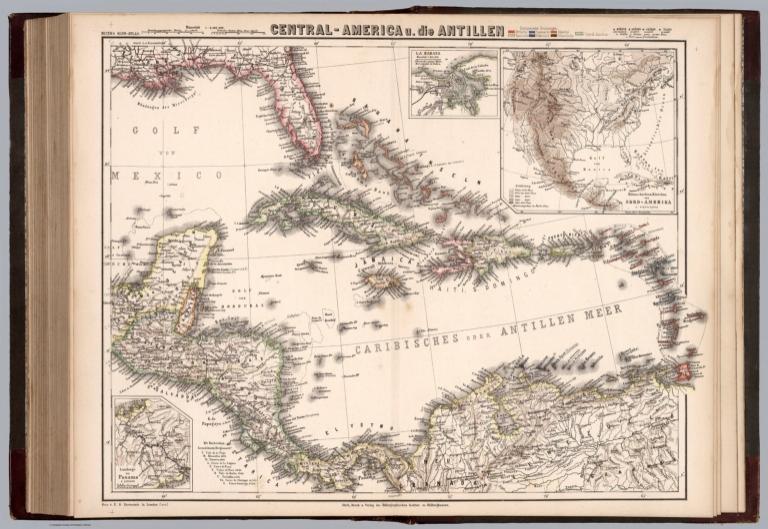 Central - America u. die Antillen