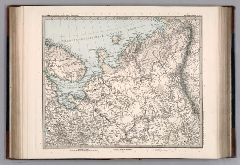 45. Ost-Europa in 6 Blaettern, Bl. 2. Nordost-Russland.