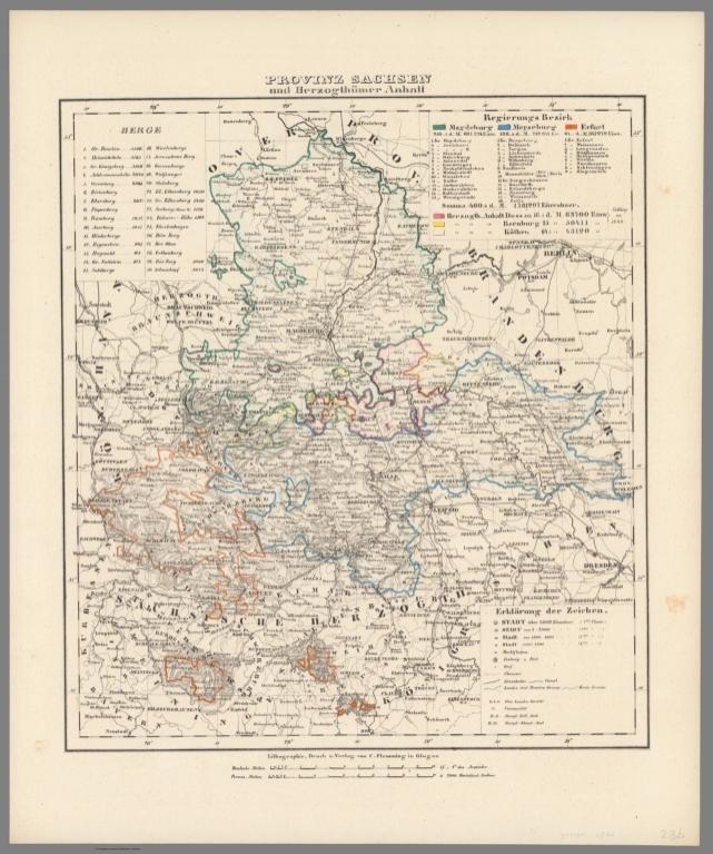 No. 28b. Provinz Sachsen und Herzogthuemer Anahalt