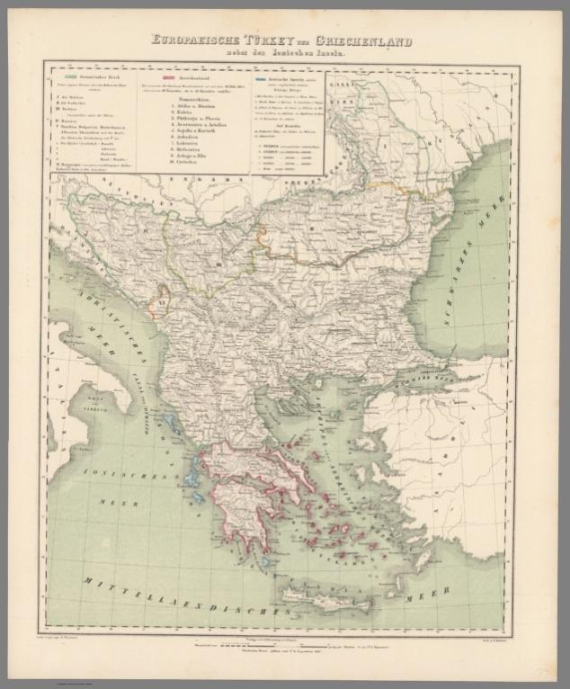 No. 77. Europaeische Turkey und Griechenland.