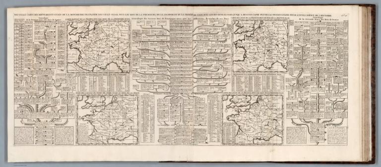 Tom I. No. 26. Nouvelle Carte Des Differents Etats De La Monarchie Francoise