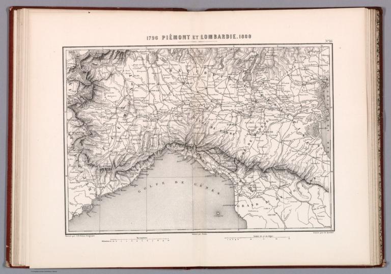 16. 1796 Piemont et Lombardie.1800