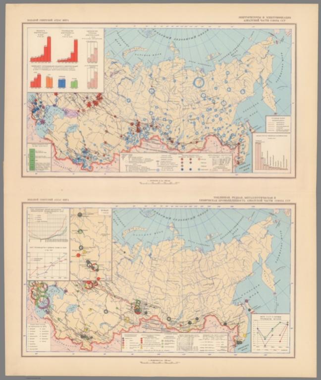 Energoresursy i elektrifikatsiia aziatskoi chasti Soiuza SSR.