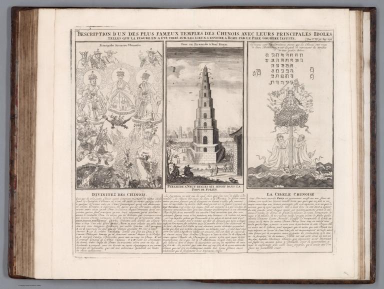 Tome V. No. 52. Page 154. Description d'un des plus fameux temples des Chinois