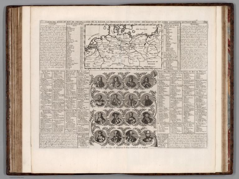 Tome 2. No. 36. Carte des etats du Roy de Prusse