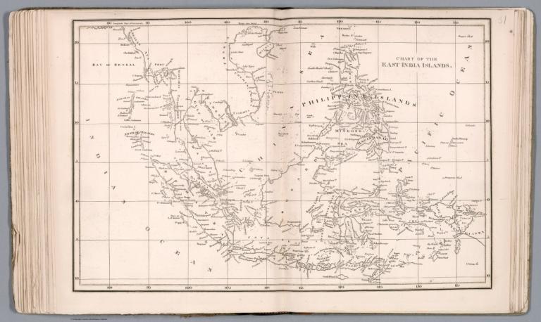 Chart of the East India Islands