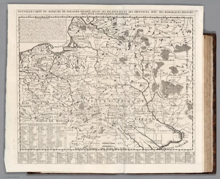 Tome IV. No. 21. Nouvelle carte du Royaume de Pologne