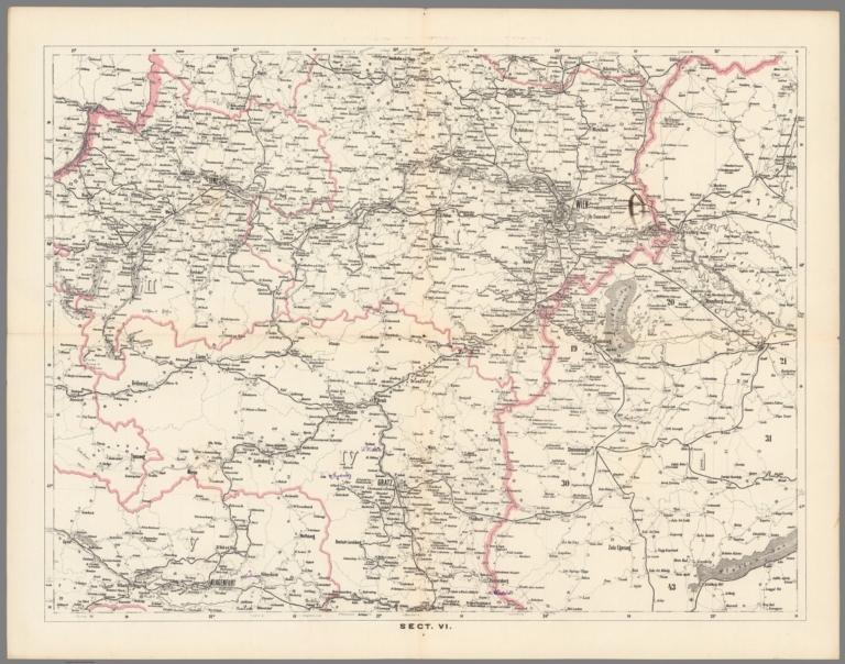 Sect. VI. Post -und eisenbahn der Osterreichisch-Ungarischen Monarchie