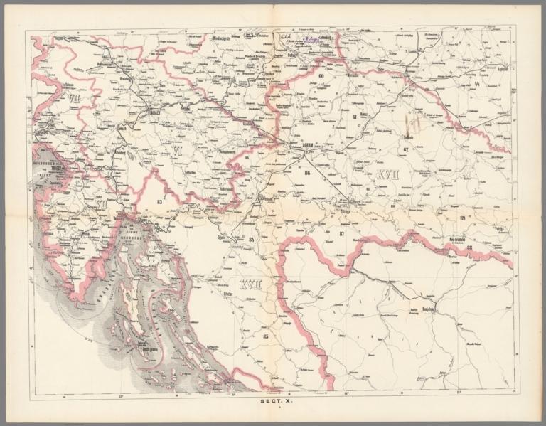 Sect. X. Post -und eisenbahn der Osterreichisch-Ungarischen Monarchie