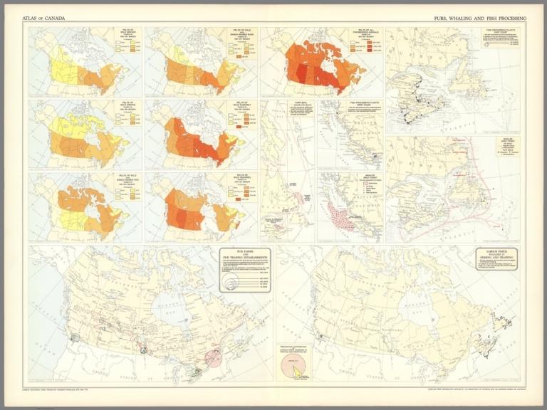 (58) Furs, whaling and fish processing.