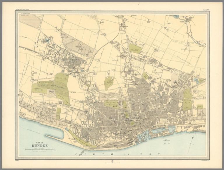 Plate 66. Plan of Dundee.