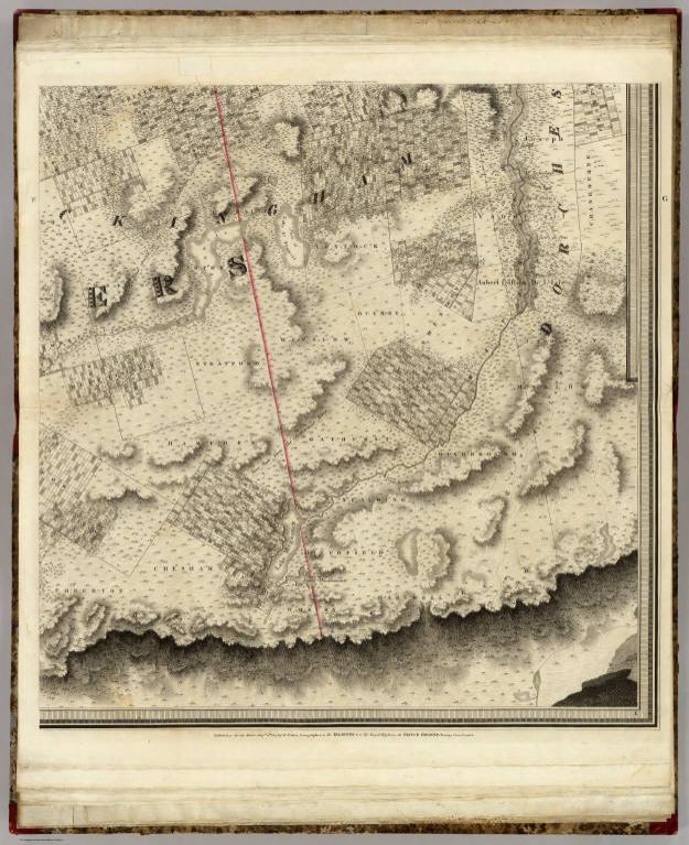 (This Topographical map of the Province of Lower Canada. Sheet) F-G.