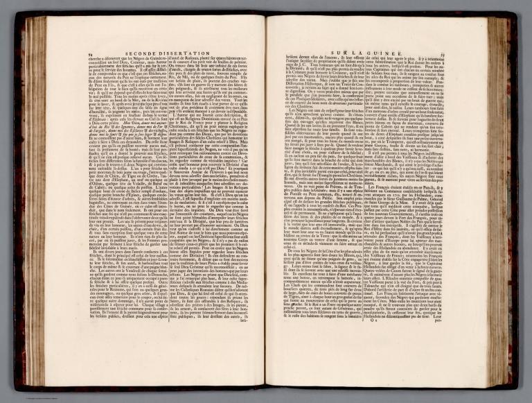 Text: (Continues) Tome VI. Seconde dissertation sur la Guinee. Page 54-55
