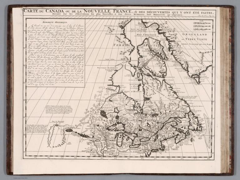 Tome VI. No. 20. Page 82. Carte du Canada ou de la Nouvelle France