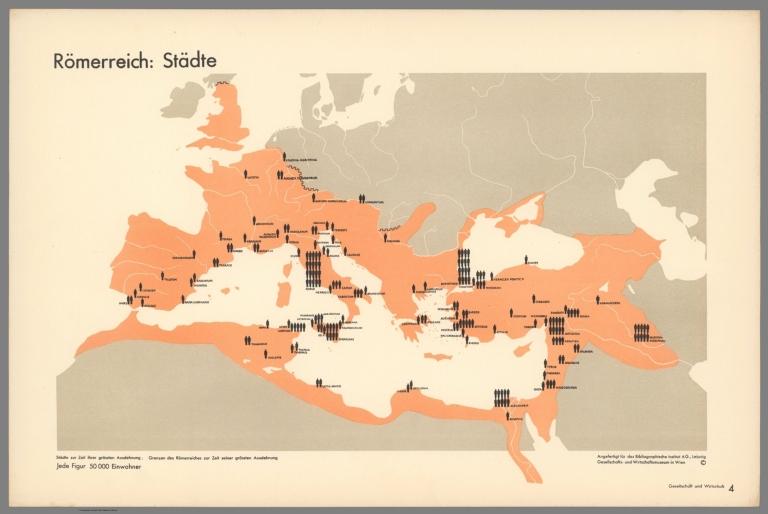 Römerreich: Städte. (Roman Empire: cities).