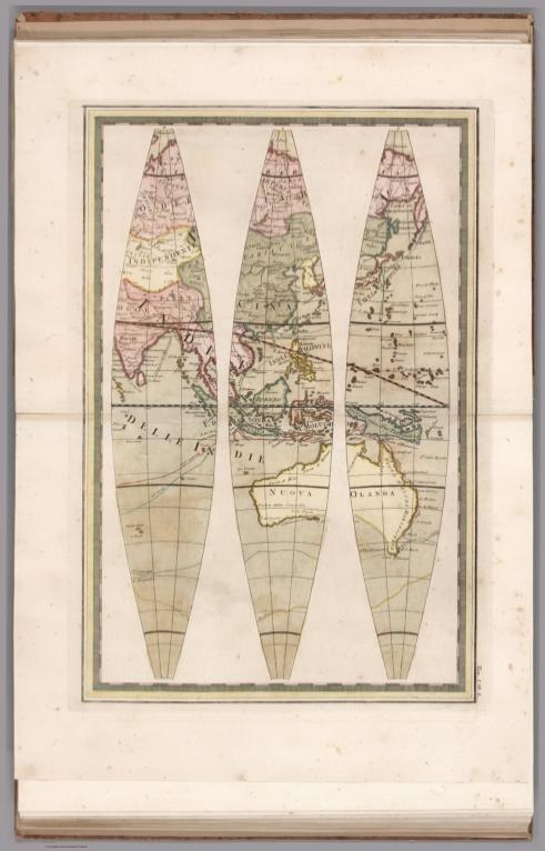 (8) Globo terrestre (sheet 2).