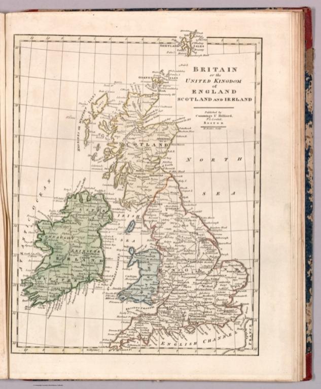 Britain or the United Kingdom of England, Scotland and Ireland