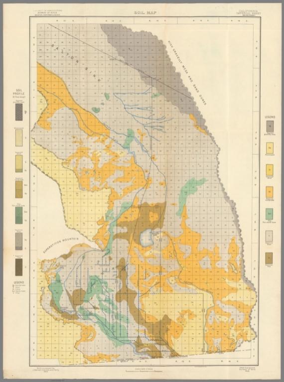 73. Soil Map, Imperial Sheet, California.