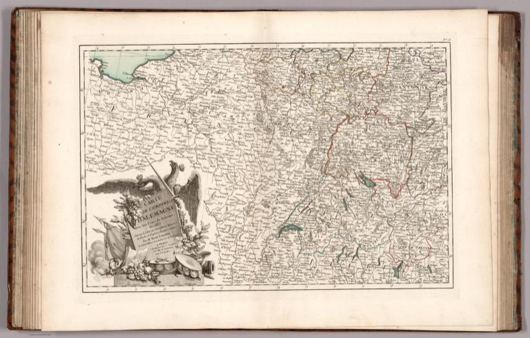 No. 16: Sheet 3. Carte de l'Empire d'Alemagne avec les Etats de Boheme