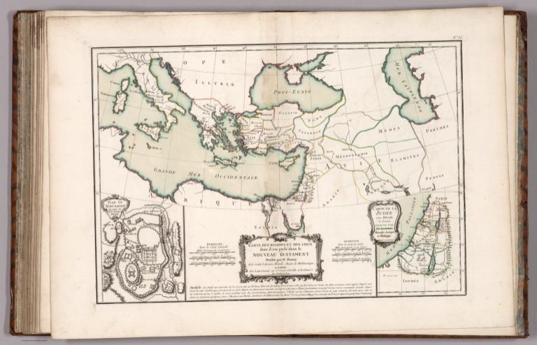 No. 36: Carte des regions et des lieux dont il est parle dans le Nouveau Testament