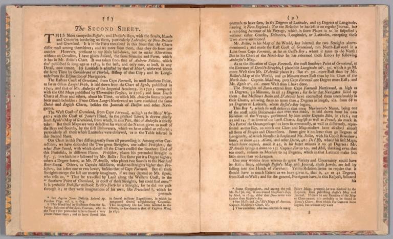 Text Page: (Continues) Part I. North-America. Second sheet