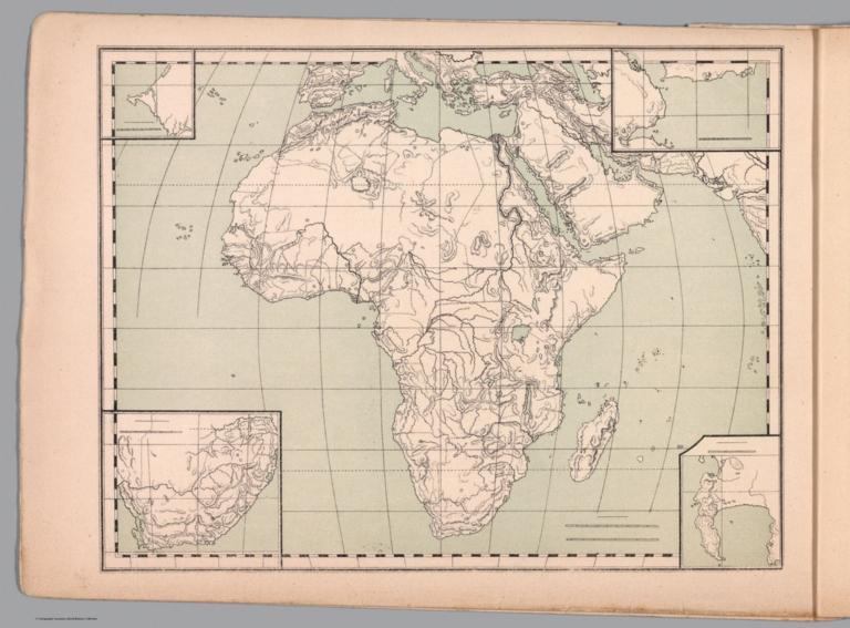 Outline map of Africa