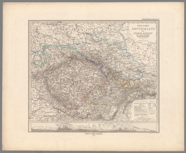Ostliches Deutschland oder Bohmen, Mahren und Oesterreichsch Schlesien